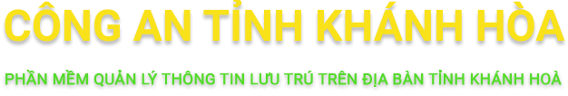 công an tỉnh Khánh Hòa